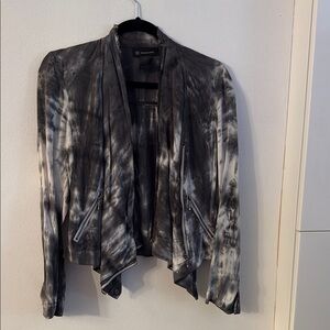 INC International Concepts Women's Black and Gray Jacket